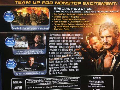 Blu-ray - The A-Team