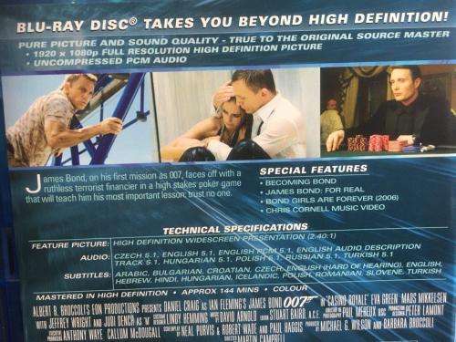 Blu-ray - Casino Royale James Bond