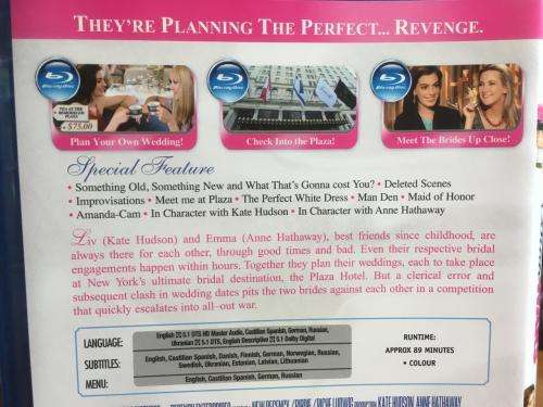 Blu-ray - Bride Wars
