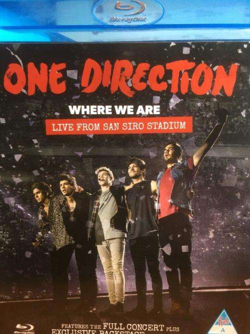 Blu-Ray - One Direction Where We Are Live From San Siro Stadium