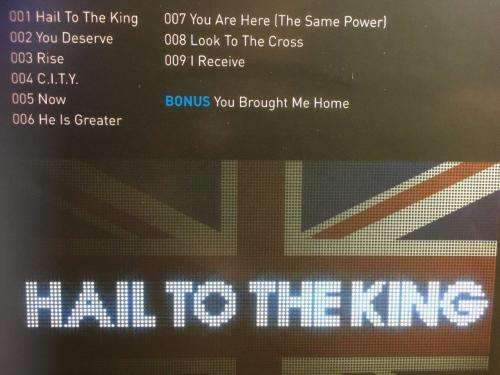 DVD - Hillsong Hail to The King