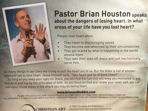 DVD - Hillsong Do Not Lose Heart Brian Houston Hillsong Television
