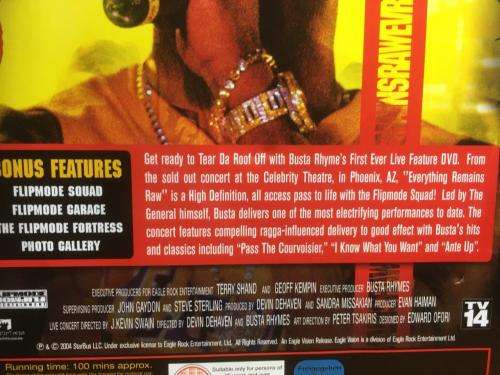 DVD - Busta Rhymes Everything Remains Raw