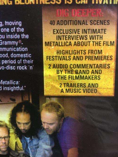 DVD - Metallica Some Kind Of Monster