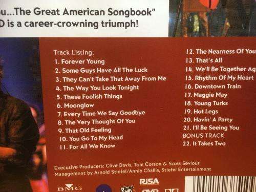 DVD - Rod Stewart It Had To Be You The Great American Songbook