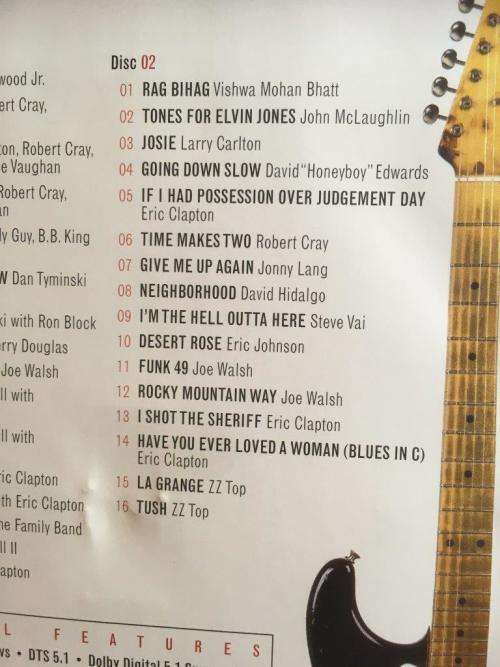 DVD - Eric Clapton - Guitar Festival (2dvd)