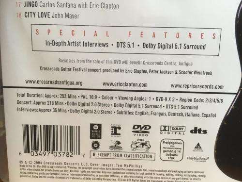 DVD - Eric Clapton - Guitar Festival (2dvd)