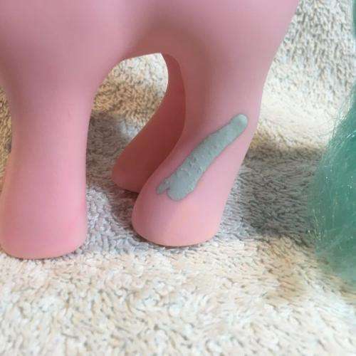 Vintage My Little Pony Banana Surprise Hasbro 87 Made In Hong Kong