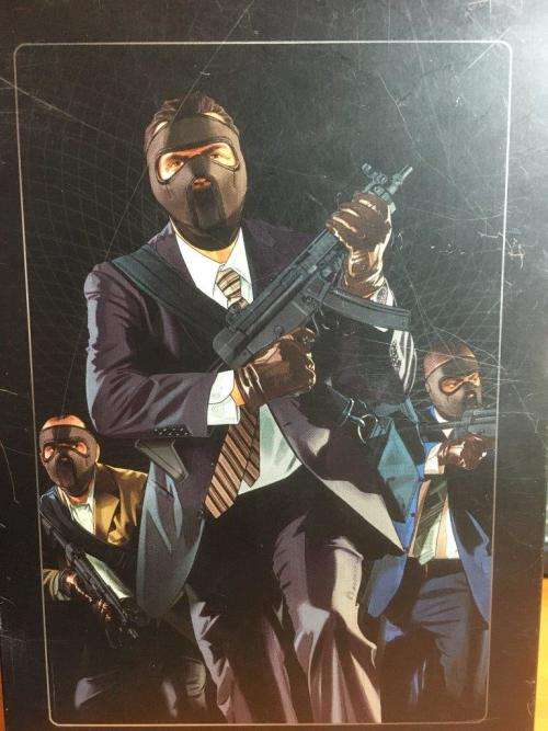 Xbox 360 - Grand Theft Auto V - GTA Five. Steel Book Edition