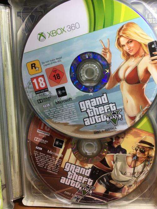 Xbox 360 - Grand Theft Auto V - GTA Five. Steel Book Edition