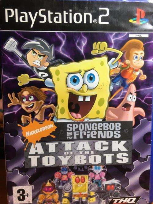 PS2 - Spongebob and Friends Attack of The Toybots
