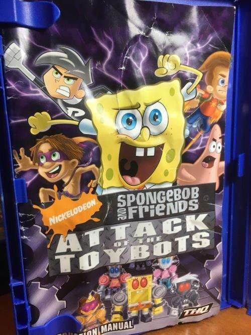 PS2 - Spongebob and Friends Attack of The Toybots