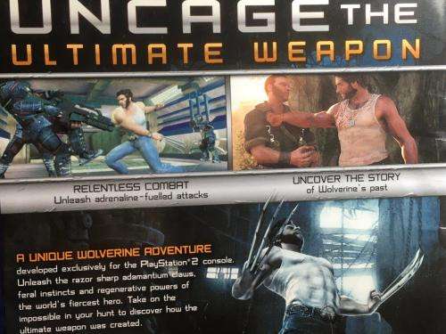 PS2 - X-Men Origins Wolverine