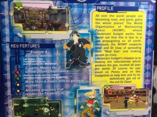 PS2 - Gadget & The Gadgetinis