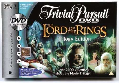 The Lord of The Rings Trivial Pursuit DVD Trilogy Edition