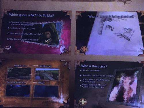 The Lord of The Rings Trivial Pursuit DVD Trilogy Edition