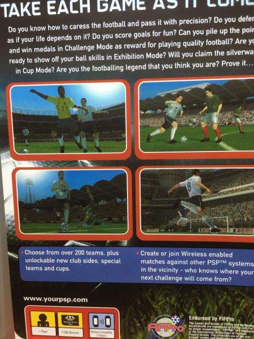 PSP - World Tour Soccer Challenge Edition