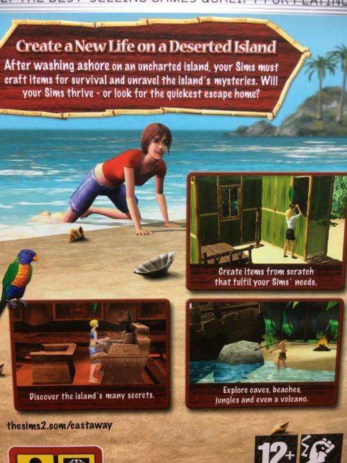 PSP - The Sims 2 Castaway - Platinum