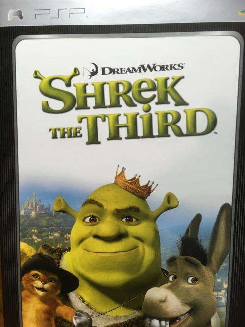 PSP - Shrek The Third - Platinum