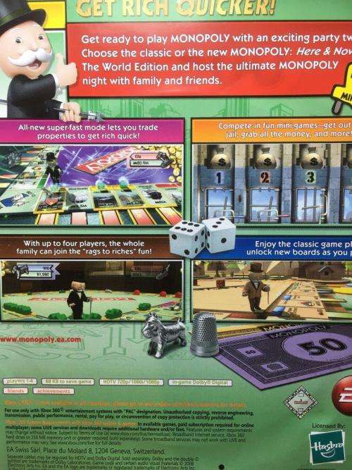 Xbox 360 - Monopoly