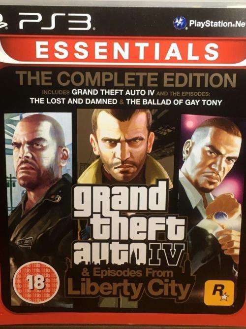 PS3 - Grand Theft Auto IV - The Complete Edition - Essentials