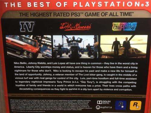 PS3 - Grand Theft Auto IV - The Complete Edition - Essentials