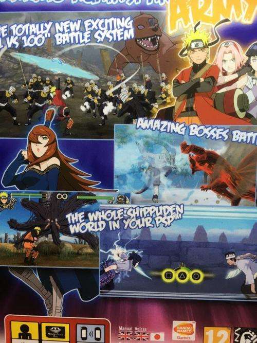 PSP - Naruto Shippuden Ultimate Ninja Impact - Essentials
