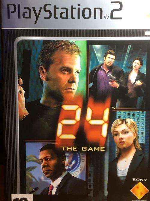PS2 - 24 The Game - Platinum