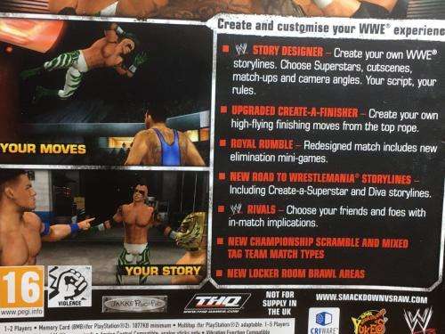 PS2 - SmackDown vs Raw 2010 - Platinum