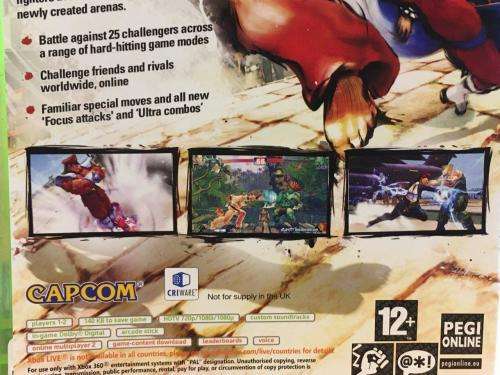 Xbox 360 - Street Fighter IV