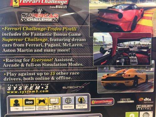 PS3 - Ferrari Challenge Super Car Challenge