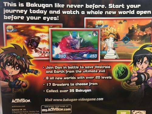 PS3 - Bakugan Battle Brawlers