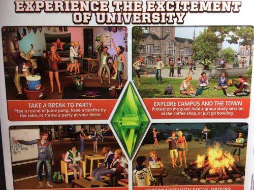 Pc - The Sims 3 - University Life Expansion Pack