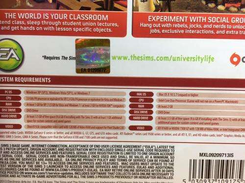 Pc - The Sims 3 - University Life Expansion Pack