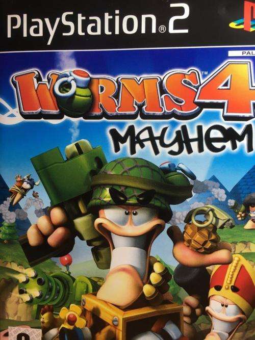 PS2 - Worms 4 Mayhem