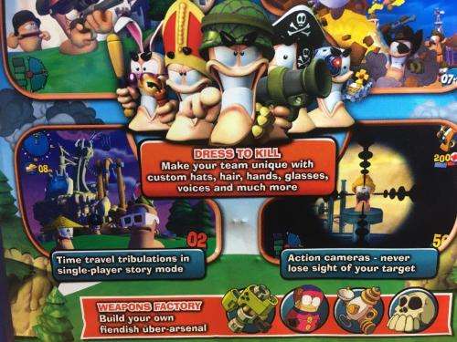 PS2 - Worms 4 Mayhem