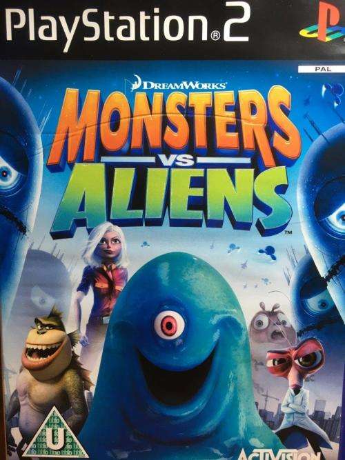 PS2 - Monsters Vs Aliens