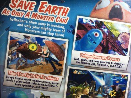 PS2 - Monsters Vs Aliens