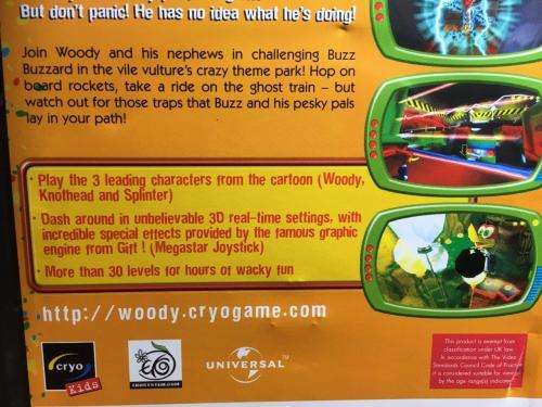 PS2 - Woody Woodpecker
