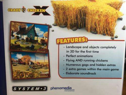 PS2 - Crazy Chicken X