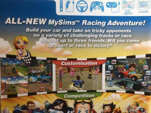 Wii - My Sims Racing