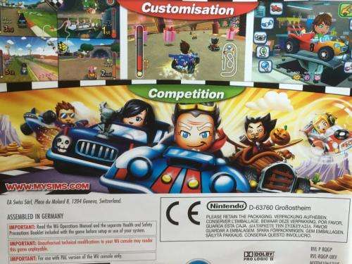 Wii - My Sims Racing