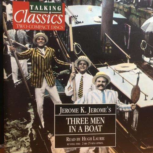 CD - Jerome K.Jerme`s - Three Men In A Boat Read by Hugh Laurie - Talking Classics (2CD)
