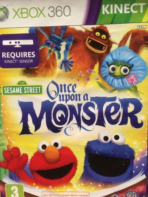 Xbox 360 - Sesame Street - Once Upon A Monster