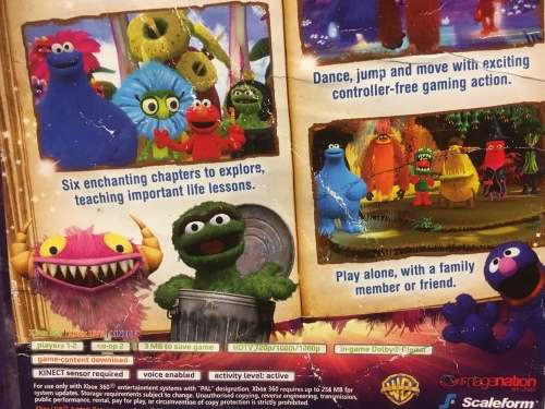 Xbox 360 - Sesame Street - Once Upon A Monster