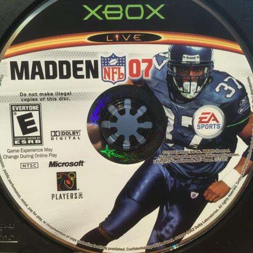 Xbox - Madden NFL 07  (NTSC DISC) (Disc Only)