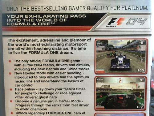 PS2 - Formula One 04 - Platinum