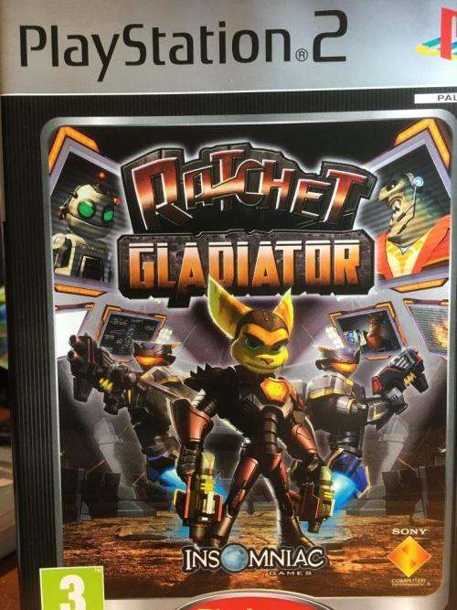 PS2 - Ratchet Gladiator - Platinum