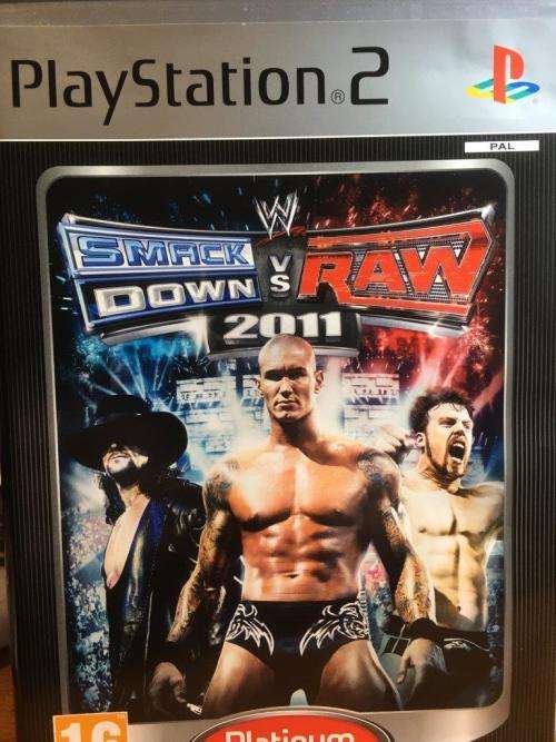 PS2 - SmackDown vs Raw 2011 - Platinum