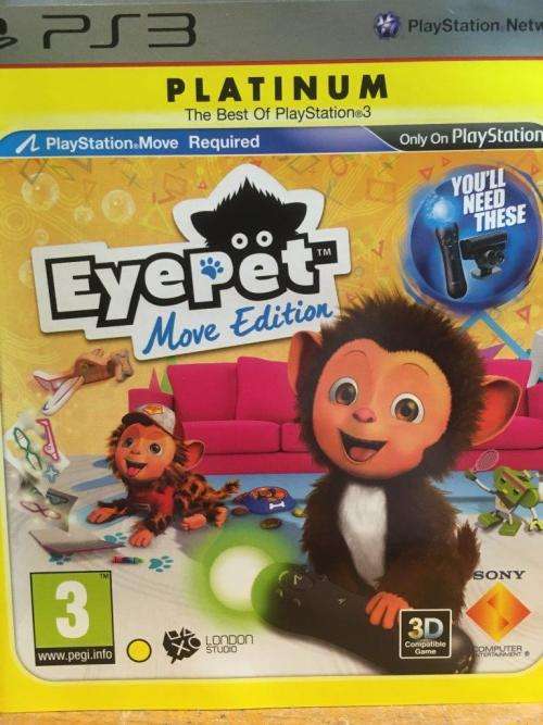 PS3 - EyePet Move Edition - Platinum - Playstation Move Required
